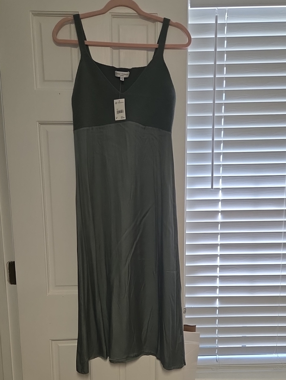 Koko + Mason Mixed Media Dress